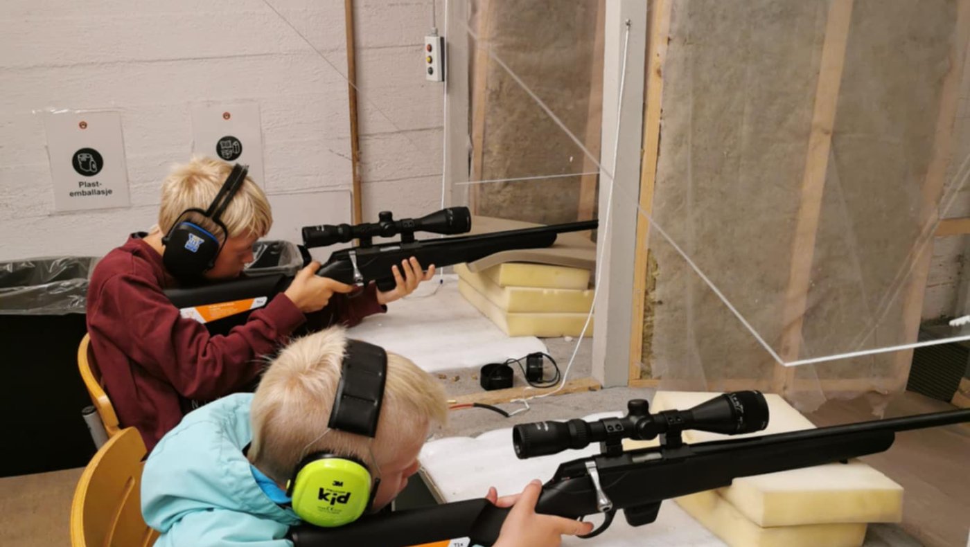 Skyting med 22lr for junior 13.09.25