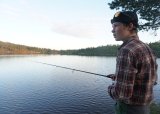 Femund Ung: Fisketur med kano og overnatting