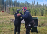 Åpen dag på leirduebanen. Rekrutter, Kvinner, Ungdom og Barn. 3 juni