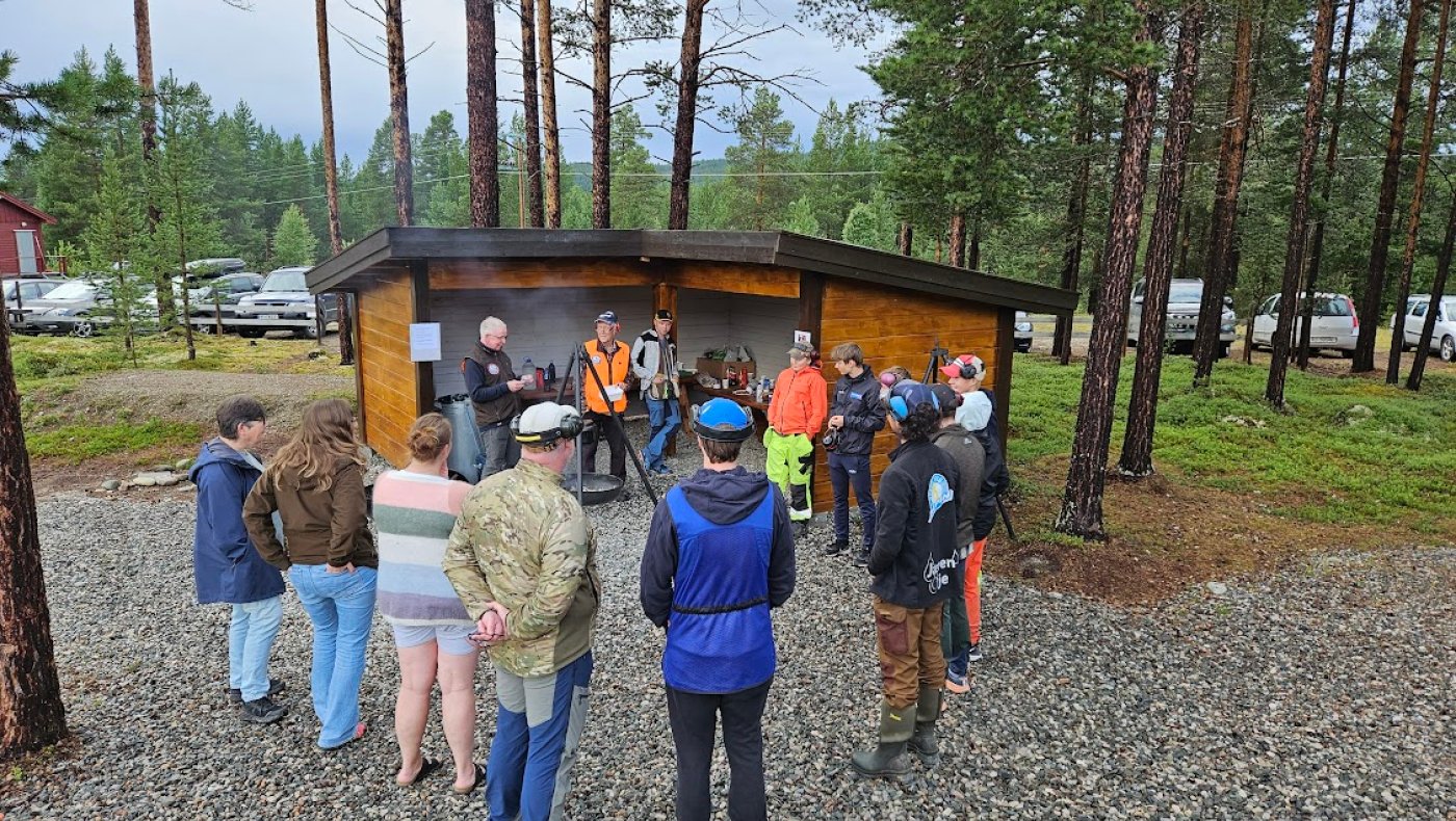Leirdueskyting på Måneknausen - 07.08.25